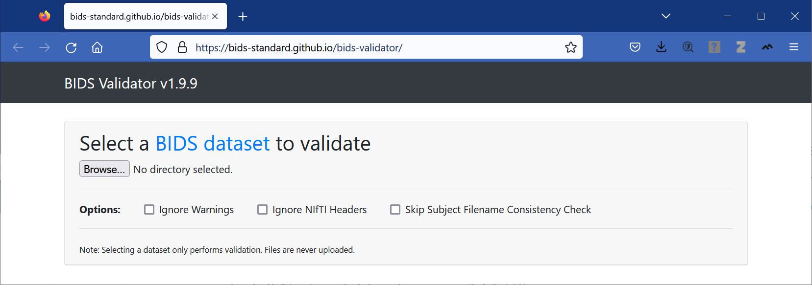 BidsOnlineValidatorScreenshot